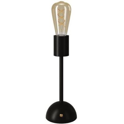 Creative Kreativa kablar – bärbara, uppladdningsbara lampor Cabless02 med guldfärgad Edison glödlampa – med glödlampa, svart Creative Kreativa kablar – bärbara, uppladdningsbara lampor Cabless02 med guldfärgad Edison glödlampa – med glödlampa, svart