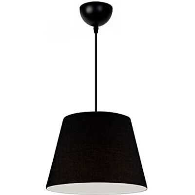 WELL HOME MOBILIARIO & DECORACIÓN Taklampa 17 x 22 x 60-70 cm. svart, typ E 27 Max 60 W / 5-9 W LED WELL HOME MOBILIARIO & DECORACIÓN Taklampa 17 x 22 x 60-70 cm. svart, typ E 27 Max 60 W / 5-9 W LED