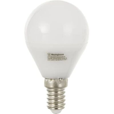 Westinghouse Lighting LED, PC+ALU, E14, 5 W, varmvit, 6 stycken paket, 6 enheter Westinghouse Lighting LED, PC+ALU, E14, 5 W, varmvit, 6 stycken paket, 6 enheter