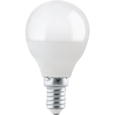EGLO E14 LED-lampa, Droppe 5 Watt (motsvarar 40 Watt), 470 Lumen ljus neutral vit, 4000 Kelvin, glödlampa P45, Ø 4,7 cm EGLO E14 LED-lampa, Droppe 5 Watt (motsvarar 40 Watt), 470 Lumen ljus neutral vit, 4000 Kelvin, glödlampa P45, Ø 4,7 cm