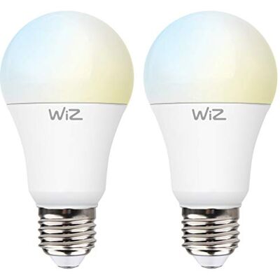 WiZ G2 Whites A60 E27 2-pack lampor, plast, 12 W, vit WiZ G2 Whites A60 E27 2-pack lampor, plast, 12 W, vit