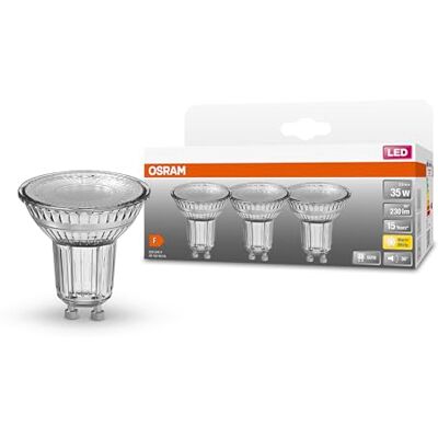 OSRAM LED-lampor, stiftbas, reflektor PAR16 En storlek Frostad OSRAM LED-lampor, stiftbas, reflektor PAR16 En storlek Frostad