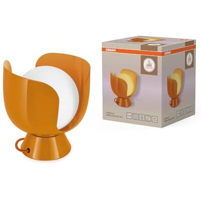 OSRAM Corolle bordslampa E14 metallglas retro orange Decor Corolle, Ambient Mood Light, Orange, 200 mm dia, 1-Pack OSRAM Corolle bordslampa E14 metallglas retro orange Decor Corolle, Ambient Mood Light, Orange, 200 mm dia, 1-Pack