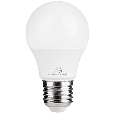Maclean MCE272 LED-lampa 230 V E27 uttag ersätter 60 W (neutral vit, 7 W 710 lm) Maclean MCE272 LED-lampa 230 V E27 uttag ersätter 60 W (neutral vit, 7 W 710 lm)