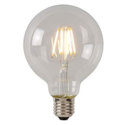 LUCIDE LED glödlampa – glödlampa – Ø 9,5 cm – LED Dim. – 1 x 5 W 2700 K – transparent LUCIDE LED glödlampa – glödlampa – Ø 9,5 cm – LED Dim. – 1 x 5 W 2700 K – transparent