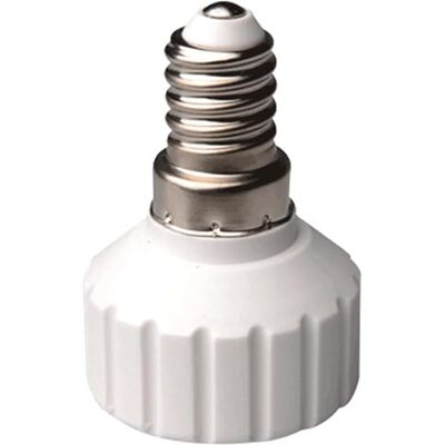 Blendend E14 till GU10 adapter, vit Blendend E14 till GU10 adapter, vit