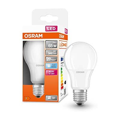 OSRAM Star+ LED-lampa med låg spänning, E27-bas, matt optik,Kallvitt (4000K), 940 Lumen, ersätter 65W-belysningsmaterial icke-dimbar, 1-Pack OSRAM Star+ LED-lampa med låg spänning, E27-bas, matt optik,Kallvitt (4000K), 940 Lumen, ersätter 65W-belysningsmaterial icke-dimbar, 1-Pack