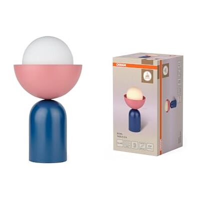 OSRAM DECOR Skål Bordslampa E14 Blå/Rosa Glas 200mm Decor Bowl, Indoor Wall Lighting, Blå Rosa, 200 mm dia, 1-Pack OSRAM DECOR Skål Bordslampa E14 Blå/Rosa Glas 200mm Decor Bowl, Indoor Wall Lighting, Blå Rosa, 200 mm dia, 1-Pack