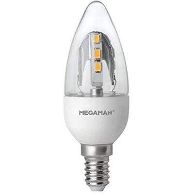 Megaman GLÖDA DIMMERBAR OPAL FLAME LAMPA 5W E14 2800K 25000HRS 270LM MM03610 Megaman GLÖDA DIMMERBAR OPAL FLAME LAMPA 5W E14 2800K 25000HRS 270LM MM03610