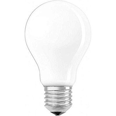 OSRAM LED Retrofit CLASSIC A Dimbar/LED-lampa, klassisk lampform: E27, dimbar, 5 W, 220 ... 240 V, 40 W ersättning, frostad, varmt vit, 2700 K, 1 pack OSRAM LED Retrofit CLASSIC A Dimbar/LED-lampa, klassisk lampform: E27, dimbar, 5 W, 220 ... 240 V, 40 W ersättning, frostad, varmt vit, 2700 K, 1 pack