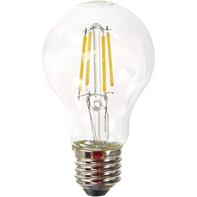 Bellalux LED-lampa, E27-sockel, kallt vitt (4000K), klar glödtråd, glödlampsform, ersättning för konventionell 40W glödlampa, 1-pack Bellalux LED-lampa, E27-sockel, kallt vitt (4000K), klar glödtråd, glödlampsform, ersättning för konventionell 40W glödlampa, 1-pack