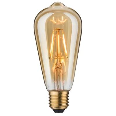 Paulmann 28407 LED-lampa vintage rustik 4W glödlampa guldlampa belysning 1700K E27 Paulmann 28407 LED-lampa vintage rustik 4W glödlampa guldlampa belysning 1700K E27