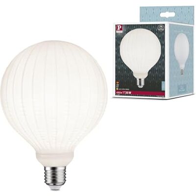 Paulmann 29079 White Lampion Edition Filament LED Glob G125 230 V E27 4,3 W 400 lm Dimbar 125 mm Vit Glas 3000 K Paulmann 29079 White Lampion Edition Filament LED Glob G125 230 V E27 4,3 W 400 lm Dimbar 125 mm Vit Glas 3000 K