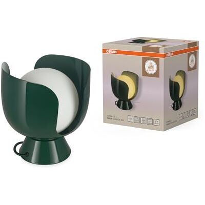 OSRAM Corolle bordslampa E14 metallglas retrogrön Decor Corolle, Ambient Mood Light, Grön, 200 mm dia, 1-Pack OSRAM Corolle bordslampa E14 metallglas retrogrön Decor Corolle, Ambient Mood Light, Grön, 200 mm dia, 1-Pack