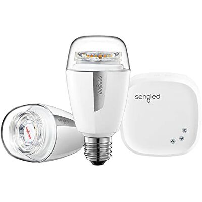 Sengled Element Plus Smart LED-lampa E27 startset, dimbar, färgtemperatur ljus, förlängning, styrbar via app, kompatibel med Amazon Alexa Sengled Element Plus Smart LED-lampa E27 startset, dimbar, färgtemperatur ljus, förlängning, styrbar via app, kompatibel med Amazon Alexa