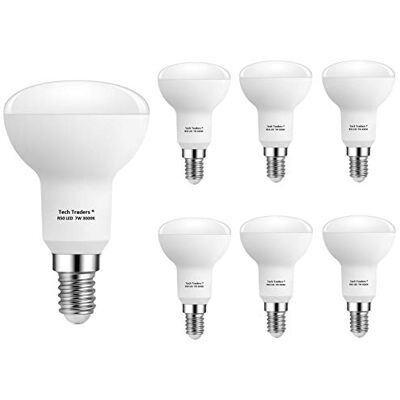 Tech Traders Reflektor R50 E14 7W LED-lampor varmvita Tech Traders Reflektor R50 E14 7W LED-lampor varmvita