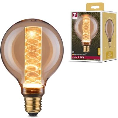 Paulmann Inner Glow Edition LED-glob E27 4 W 1800 K guld Guldglansig yta, färgtemperatur 1800 K, effektiv LED-teknik, 230 lm ljusflöde Paulmann Inner Glow Edition LED-glob E27 4 W 1800 K guld Guldglansig yta, färgtemperatur 1800 K, effektiv LED-teknik, 230 lm ljusflöde