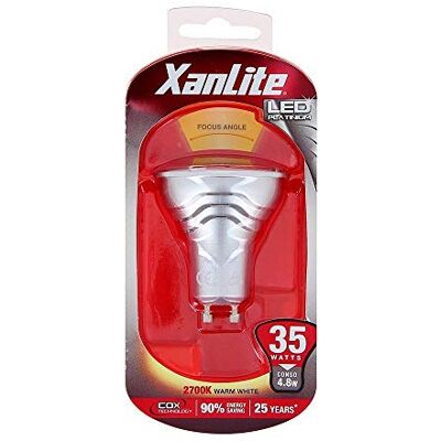 Xanlite VGS35S Platinum Range glödlampa GU10 grå 35 W 4,8 W Grått Xanlite VGS35S Platinum Range glödlampa GU10 grå 35 W 4,8 W Grått