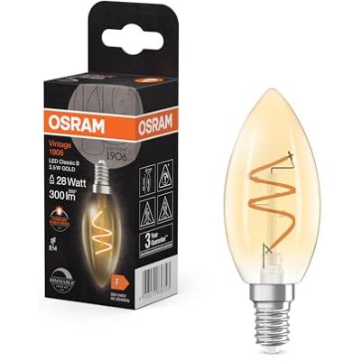 Osram Vintage 1906 Classic - Varmvitt dimbar LED-lampa Osram Vintage 1906 Classic - Varmvitt dimbar LED-lampa