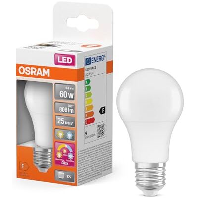 LEDVANCE LED-glödlampa E27 matt 8,8W 3-scener - LED-glödlampa LEDVANCE LED-glödlampa E27 matt 8,8W 3-scener - LED-glödlampa