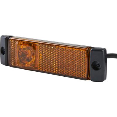 HELLA Sidolampa LED 24V Skruvanslutning/påbyggd ADR/GGVS Lyktglasfärg: gul Kabellängd: 300mm Kontaktutf.-ID: EasyConn Kontaktutförande: öppna kabeländar 2 2PS 008 645-301 HELLA Sidolampa LED 24V Skruvanslutning/påbyggd ADR/GGVS Lyktglasfärg: gul Kabellängd: 300mm Kontaktutf.-ID: EasyConn Kontaktutförande: öppna kabeländar 2 2PS 008 645-301