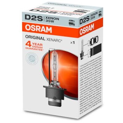 OSRAM XENARC ORIGINAL, D2S, HID strålkastarlampa, xenonlampa, 66240, 85.0 V, 4100K, Kapsel (1 Pieces) OSRAM XENARC ORIGINAL, D2S, HID strålkastarlampa, xenonlampa, 66240, 85.0 V, 4100K, Kapsel (1 Pieces)