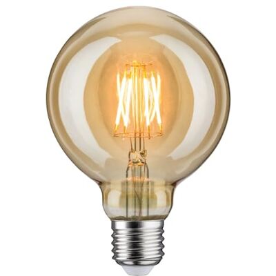 Paulmann 28400 LED-lampa Vintage Globe 95 6,5W glödlampa guld Dekorativ lampbelysning 1700K E27 Paulmann 28400 LED-lampa Vintage Globe 95 6,5W glödlampa guld Dekorativ lampbelysning 1700K E27
