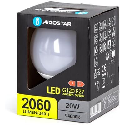 Blendend LED G120 E27, 20 W, 4 000 k Blendend LED G120 E27, 20 W, 4 000 k