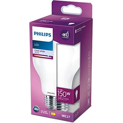Philips icke-dimbar LED-lampa E27-150W kall vit Philips icke-dimbar LED-lampa E27-150W kall vit