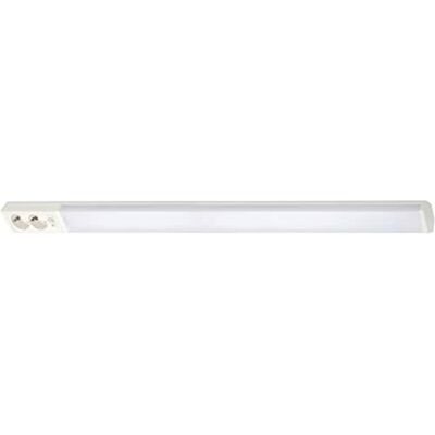 AIRAM Handy 1100 IP21 14W 830/840 DSO WH LED bänkbelysning med 2-vägs uttag 40.000 tim. vit AIRAM Handy 1100 IP21 14W 830/840 DSO WH LED bänkbelysning med 2-vägs uttag 40.000 tim. vit