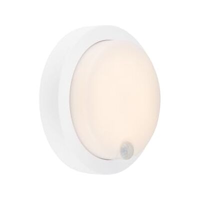 Briloner Vit LED Vägglampa - Utomhus Batteri Sensor Briloner Vit LED Vägglampa - Utomhus Batteri Sensor