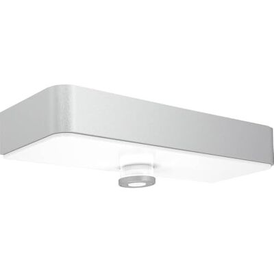 Steinel solcellslampa XSolar SOL-O S, silver IR-sensor, med skymningsrelä, 1,5 W, LED-modul, IP44, aluminium Steinel solcellslampa XSolar SOL-O S, silver IR-sensor, med skymningsrelä, 1,5 W, LED-modul, IP44, aluminium