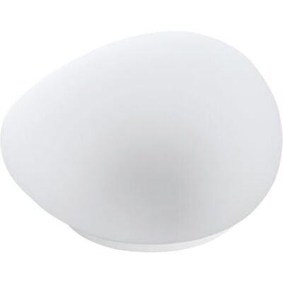 EGLO LED solsten Z_Solar, utomhusbelysning, solarlampa för trädgård plast och glas, vit, varmvit solsten, 16,5 cm EGLO LED solsten Z_Solar, utomhusbelysning, solarlampa för trädgård plast och glas, vit, varmvit solsten, 16,5 cm