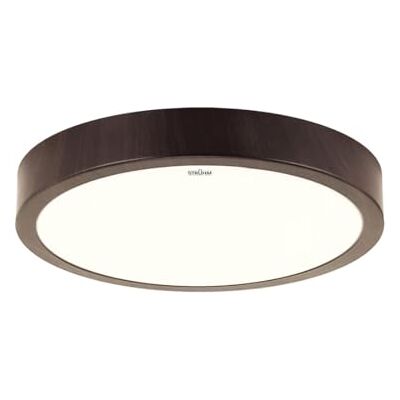 WatioWave LED-taklampa 24 W IP44 4000K 2790 lm 280 mm Wenge-effekt – effektiv belysning för inomhus- och utomhusbruk. WatioWave LED-taklampa 24 W IP44 4000K 2790 lm 280 mm Wenge-effekt – effektiv belysning för inomhus- och utomhusbruk.