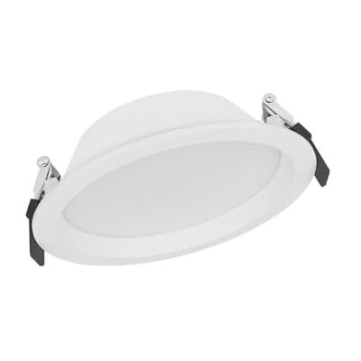 LEDVANCE Downlight LED: för tak, DOWNLIGHT ALU / 14 W, 220 240 V, varm vit, 3000 K, material: aluminum, IP44/IP20 LEDVANCE Downlight LED: för tak, DOWNLIGHT ALU / 14 W, 220 240 V, varm vit, 3000 K, material: aluminum, IP44/IP20