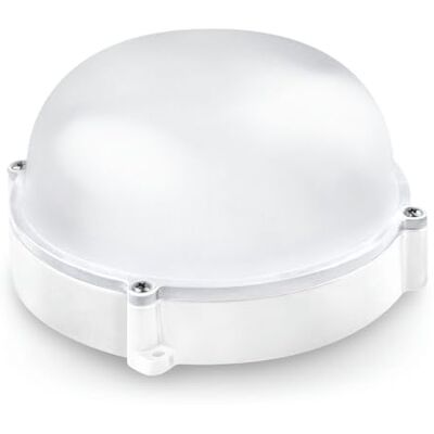 Brightium Vit rund LED-lampa, utomhus, IP65, 12W. Perfekt för att belysa utomhusutrymmen med stil och effektivitet. Perfekt för trädgårdar, uteplatser och utomhusområden. Brightium Vit rund LED-lampa, utomhus, IP65, 12W. Perfekt för att belysa utomhusutrymmen med stil och effektivitet. Perfekt för trädgårdar, uteplatser och utomhusområden.