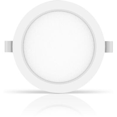 VoltShine E6 LED-downlight med rund yta 20 W, varmt ljus, perfekt för att skapa mysiga omgivningar, 6-pack, perfekt för bostäder och kontor, spara energi med stil. VoltShine E6 LED-downlight med rund yta 20 W, varmt ljus, perfekt för att skapa mysiga omgivningar, 6-pack, perfekt för bostäder och kontor, spara energi med stil.