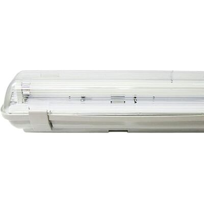 Brightium IP65 LED-lampskärm för trifosrör, 18 W, 60 cm – perfekt för utomhusbelysning och industrirum. Brightium IP65 LED-lampskärm för trifosrör, 18 W, 60 cm – perfekt för utomhusbelysning och industrirum.