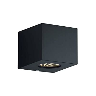 RL LIVE YOUR LIGHT Reality Leuchten Utomhus vägglampa Cordoba R28222632, plast svart matt, inkl. 2 x 2 watt LED, upp- och nedbelysning med stenciler RL LIVE YOUR LIGHT Reality Leuchten Utomhus vägglampa Cordoba R28222632, plast svart matt, inkl. 2 x 2 watt LED, upp- och nedbelysning med stenciler
