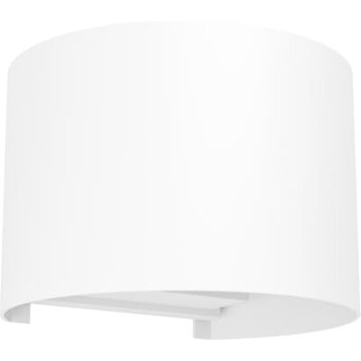 EGLO Calpino 3 LED-utomhuslampa, utomhus-vägglampa med upp- och nedåtriktat ljus, utomhusbelysning i vitt aluminium, varmvitt ljus, IP54 EGLO Calpino 3 LED-utomhuslampa, utomhus-vägglampa med upp- och nedåtriktat ljus, utomhusbelysning i vitt aluminium, varmvitt ljus, IP54