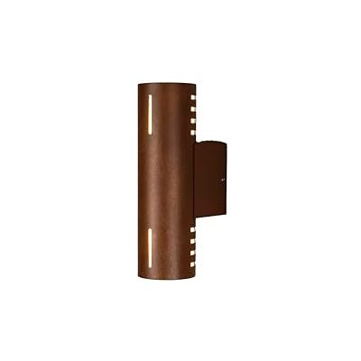Gnosjö Konstsmide Konstsmide vägglampa Cuneo rost modern aluminium 8 x 25 x 12,5 cm 7365-972 Gnosjö Konstsmide Konstsmide vägglampa Cuneo rost modern aluminium 8 x 25 x 12,5 cm 7365-972