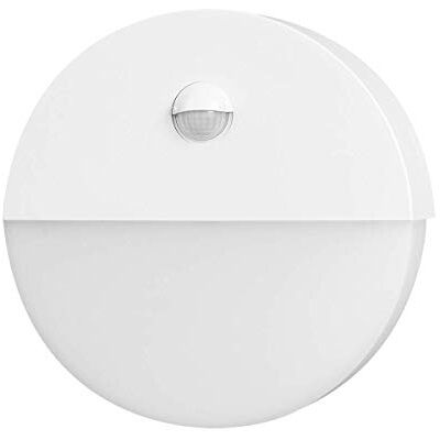Orno Halit Modern utomhuslampa med rörelsedetektor 600 lm 4000 K, vit IP54 Orno Halit Modern utomhuslampa med rörelsedetektor 600 lm 4000 K, vit IP54