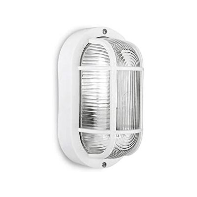 Zarivy Oval Applikation IP54 vit färg 1xE27 40 W mått: 11,4 x 20,2 x 10 cm. TARRAGONA-modell, perfekt för inomhus- och utomhusmiljöer, erbjuder stil och varmt ljus. Zarivy Oval Applikation IP54 vit färg 1xE27 40 W mått: 11,4 x 20,2 x 10 cm. TARRAGONA-modell, perfekt för inomhus- och utomhusmiljöer, erbjuder stil och varmt ljus.