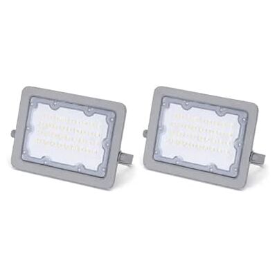 Glowster 30 W LED-projektor 2 700 lm 3000K IP65, 2 stycken Vattentät utomhusbelysning, perfekt för trädgårdar och utomhusutrymmen. Glowster 30 W LED-projektor 2 700 lm 3000K IP65, 2 stycken Vattentät utomhusbelysning, perfekt för trädgårdar och utomhusutrymmen.