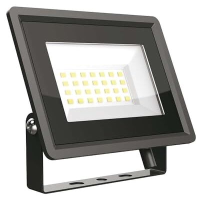 V-TAC VT-4924 20W SMD FLOODLIGHT (F-CLASS) Färgkod: 6400 K BLACK BODY V-TAC VT-4924 20W SMD FLOODLIGHT (F-CLASS) Färgkod: 6400 K BLACK BODY