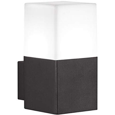 Trio Leuchten LED utomhusvägglampa, aluminiumgjutning, inklusive 1 x E14, 4 W, höjd 17 cm, antracit 220060142 Trio Leuchten LED utomhusvägglampa, aluminiumgjutning, inklusive 1 x E14, 4 W, höjd 17 cm, antracit 220060142