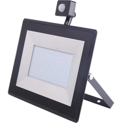 VoltShine LED-projektor 100 W, 10 000lm, 6400K, IP65 – effektiv och hållbar utomhusbelysning för trädgårdar, gårdar och fasader. VoltShine LED-projektor 100 W, 10 000lm, 6400K, IP65 – effektiv och hållbar utomhusbelysning för trädgårdar, gårdar och fasader.
