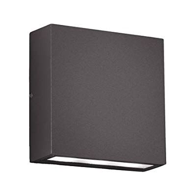 Trio Leuchten LED utomhusvägglampa, EEK A, aluminiumgjutning, inklusive 2 x 3 W, 14 x 14 cm Trio Leuchten LED utomhusvägglampa, EEK A, aluminiumgjutning, inklusive 2 x 3 W, 14 x 14 cm