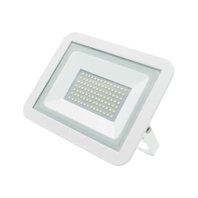 Brightium 50 W platt vit LED-projektor, kallt ljus, perfekt för utomhusbelysning och evenemang, enkel installation och låg energiförbrukning. Brightium 50 W platt vit LED-projektor, kallt ljus, perfekt för utomhusbelysning och evenemang, enkel installation och låg energiförbrukning.