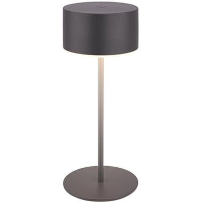 BRILONER IP44 trådlös bord med touchfunktion, dimbar, ljus kant, vardagsrum, bord, 8 x 18 cm, antracit BRILONER IP44 trådlös bord med touchfunktion, dimbar, ljus kant, vardagsrum, bord, 8 x 18 cm, antracit